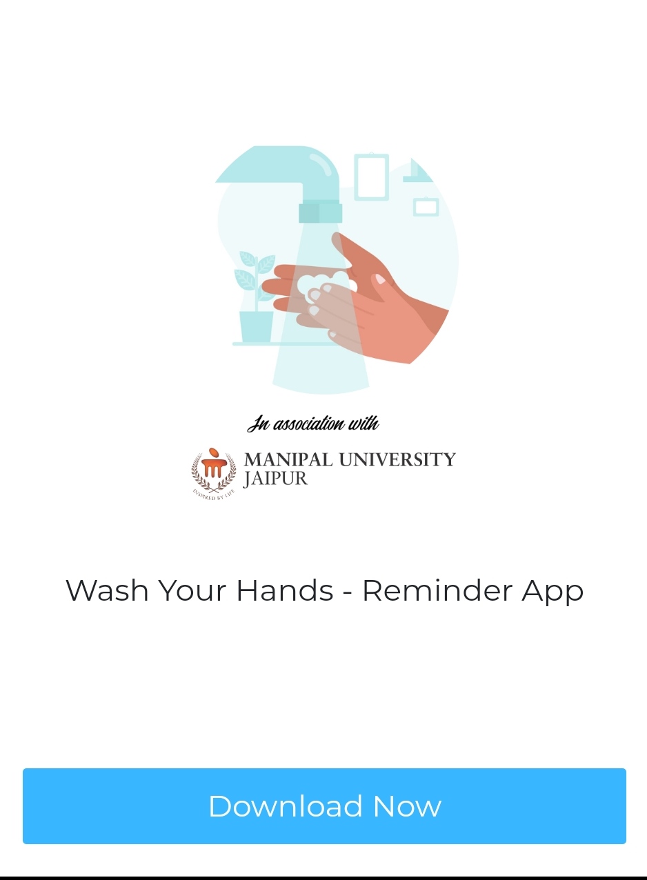 कोरोना से बचने के लिए अब ‘हाथ धोना‘ याद दिलायेगा ऐप